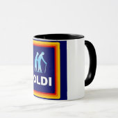 Oude Verjaardag koffiemok Mok (Voorkant rechts)
