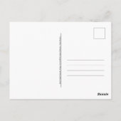 Oude verjaardagskaart 1900s briefkaart (Achterkant)