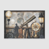 Oude Verkenner Studie Decoupage Tissuepapier (Voorkant)