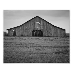 Oude Verlaten Barn Foto Afdruk