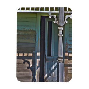 Oude, verlaten boerderij magneet