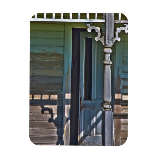 Oude, verlaten boerderij magneet (Verticaal)
