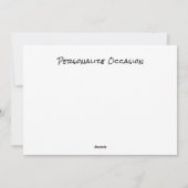 Oude Verlaten Drive-in Restaurant voor Auto's Feestdagenkaart (Achterkant)