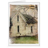 Oude verlaten huis (Voorkant)