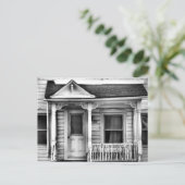 Oude verlaten huis nummer 90 BW Briefkaart (Staand voorkant)