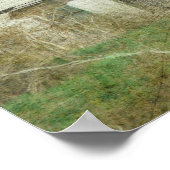 Oude verlaten huis poster (Hoek)