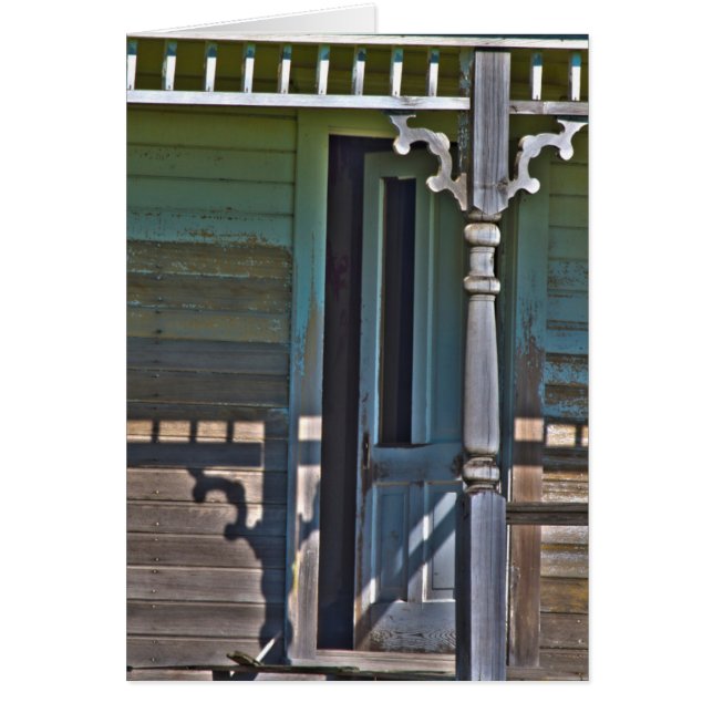 Oude, verlaten huisje (Voorkant)