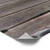 Oude, verlaten huisje poster (Hoek)