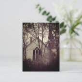 Oude Verlaten Kerk Briefkaart (Staand voorkant)
