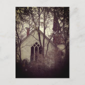 Oude Verlaten Kerk Briefkaart (Voorkant)