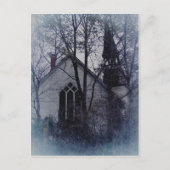 Oude Verlaten Kerk Briefkaart (Voorkant)