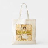 Oude verpleegster tote bag (Achterkant)
