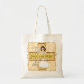 Oude verpleegster tote bag (Voorkant)