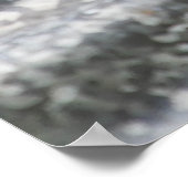 Oude Verroeste Zink Oppervlakte Textuur Poster (Hoek)