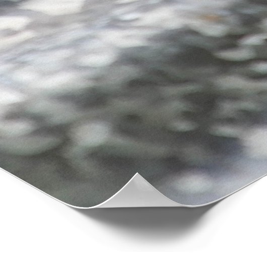 Oude Verroeste Zink Oppervlakte Textuur Poster (Hoek)