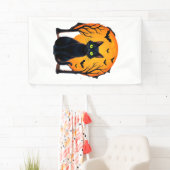 Oude Verschrikkelijke Kerstkat Kostuum Retro Kat M Spandoek (Insitu)