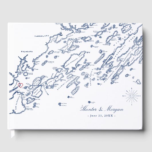 OUDE VERSIE Casco Bay Gastenboek (Voorkant)