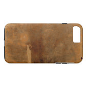 Oude Versleten Leren Boekomslag Case-Mate iPhone Case (Achterkant (Horizontaal))