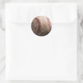 Oude versleten ruige honkbal stickers (Tas)