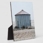 Oude verwekte graankin tijdens de wintertijd fotoplaat (Zijkant)