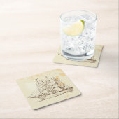 Oude verzendketting kartonnen onderzetters (Insitu)