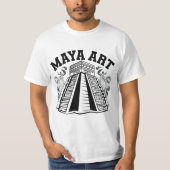 Oude vibes: Maya-kunst T-shirt (Voorkant)
