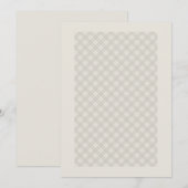 Oude Vichy Kantcollectie Kaart (Voorkant / Achterkant)