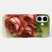 Oude Victoriaanse Bloemen, Rode Rozen Case-Mate iPhone Case (Achterkant (horizontaal))