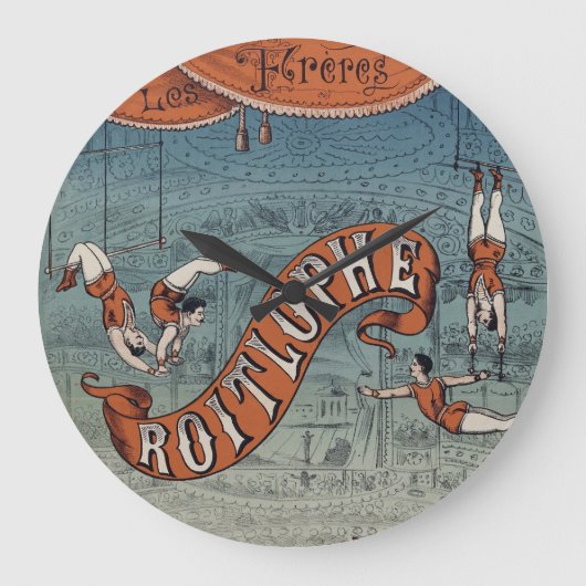 Oude Victoriaanse Circus Grote Klok (Voorkant)