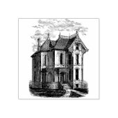 Oude victoriaanse huisstempel rubberstempel (Afrduk)