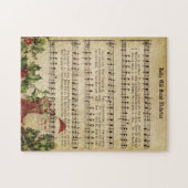 Oude victoriaanse kerst legpuzzel (Horizontaal)