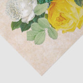 Oude Victoriaanse Rozen Decoupage Tissuepapier (Detail)