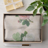 Oude Victoriaanse Rozen Decoupage Tissuepapier (Geschenk)