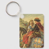 Oude Victoriaanse Sprookje, Broer en Zus Sleutelhanger (Voorkant)