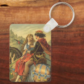 Oude Victoriaanse Sprookje, Broer en Zus Sleutelhanger (Achterkant)