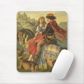 Oude victoriaanse sprookjes, broer en zus muismat (Met muis)