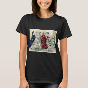 Oude Victoriaanse Trouwpartij Bruidsportret T-shirt