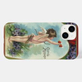 Oude Victoriaanse Valentijnsdag, boodschap van Cup Case-Mate iPhone Case (Achterkant (horizontaal))