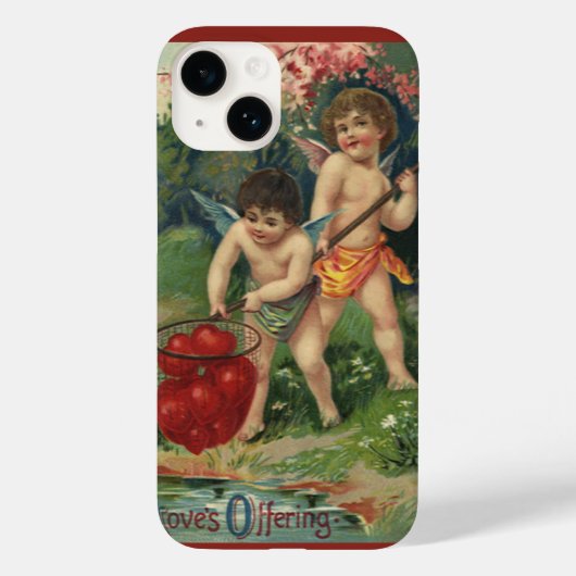 Oude victoriaanse Valentijnsdag, liefdesgave Case-Mate iPhone Case (Achterkant)