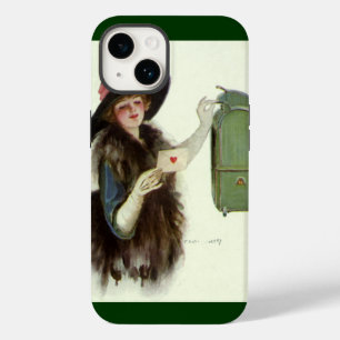 Oude Victoriaanse Valentijnsdag Vrouw Liebesbrief Case-Mate iPhone 14 Hoesje