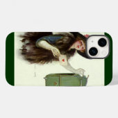 Oude Victoriaanse Valentijnsdag Vrouw Liebesbrief Case-Mate iPhone Case (Achterkant (horizontaal))