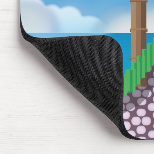 Oude videogamepalmen. muismat (Hoek)