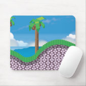 Oude videogamepalmen. muismat (Met muis)