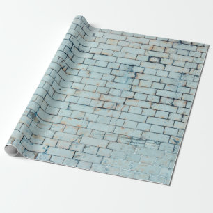 Oude, vieze witte bakstenen wandachtergrond, abstr cadeaupapier