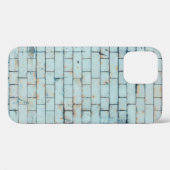 Oude, vieze witte bakstenen wandachtergrond, abstr Case-Mate iPhone case (Achterkant (horizontaal))