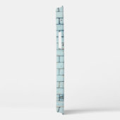 Oude, vieze witte bakstenen wandachtergrond, abstr Case-Mate iPhone case (Achterkant / Rechts)