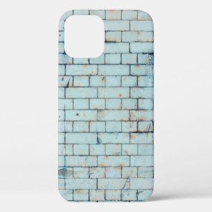 Oude, vieze witte bakstenen wandachtergrond, abstr Case-Mate iPhone case