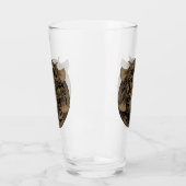 Oude Viking krijger Glas (Links)