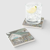 Oude vinnen, vinnen, Atlanta, Onderzetters (Zijkant)