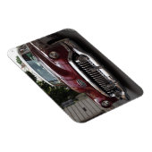 Oude vintage auto - magneet (Rechterzijde)